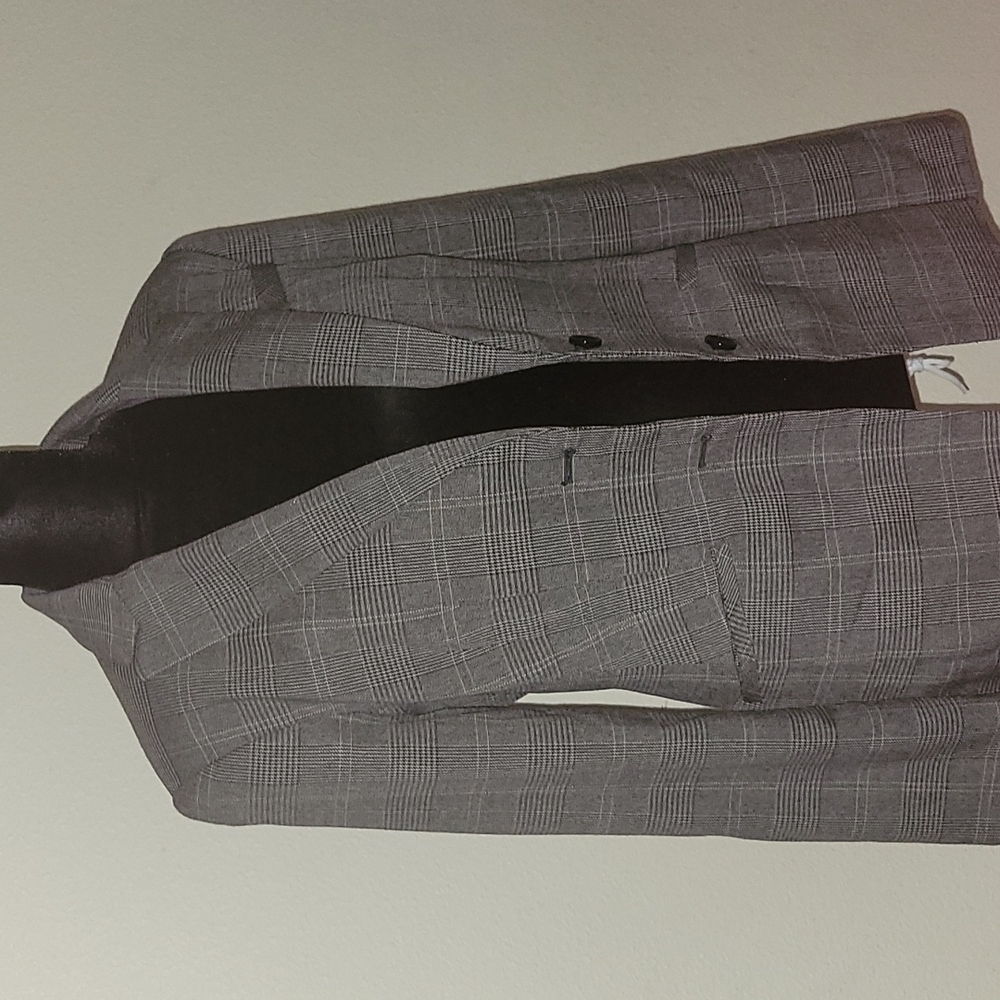 Plaid Blazer, Size Medium